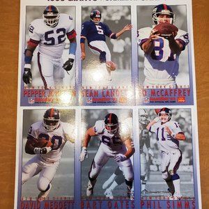 McDonald's Limited Edition '93 Giants GameDay Card
